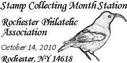 2010 National Stamp Collecting Month cancel